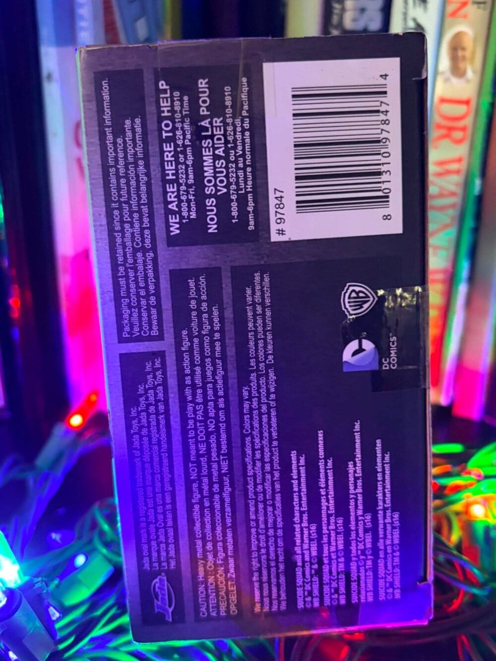 Jada Metals Die Cast Harley Quinn M166 | Suicide Squad | New in Box DC Collectib - Picture 6 of 6